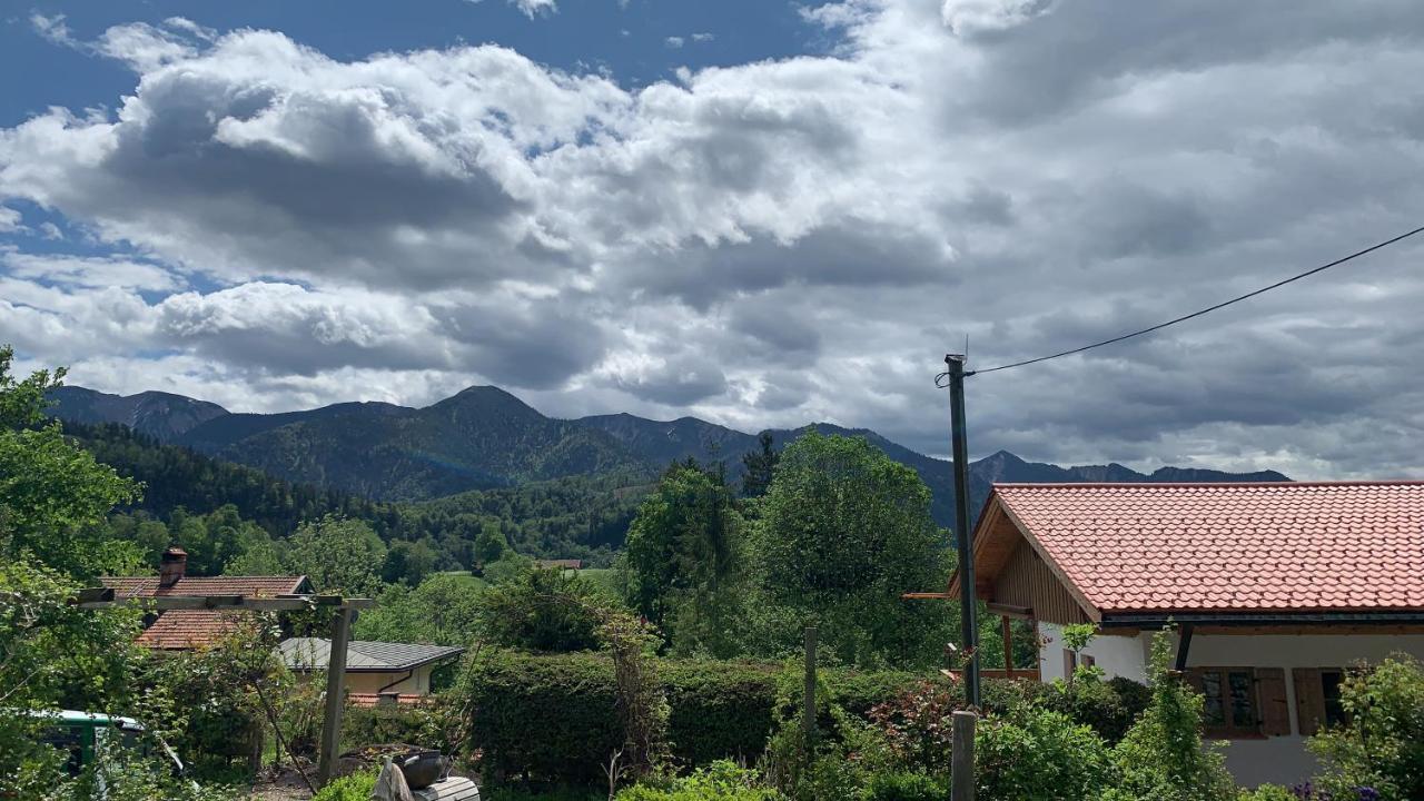 Apartment With A Stunning View Of The Alps - Wohnung Mit Atemberaubenden Blick Auf Die Alpen Fischbachau Exterior foto